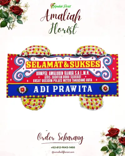 Karangan Bunga Ucapan Selamat di Sugihmas